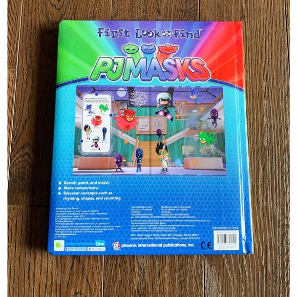 PJ Masks look and‎ find book - Picture 2 of 2